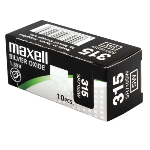 BATERI COIN MAXELL SR716SW 1PC EU MF  (1PK=10 CP)