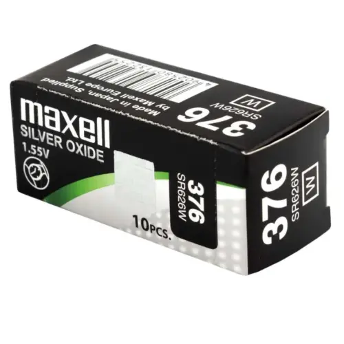 BATERI COIN MAXELL SR626W 1PC EU MF  (1PK=10 CP)