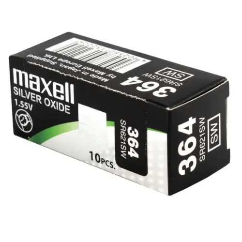 BATERI COIN MAXELL SR621SW 1PC EU MF  (1PK=10 CP)