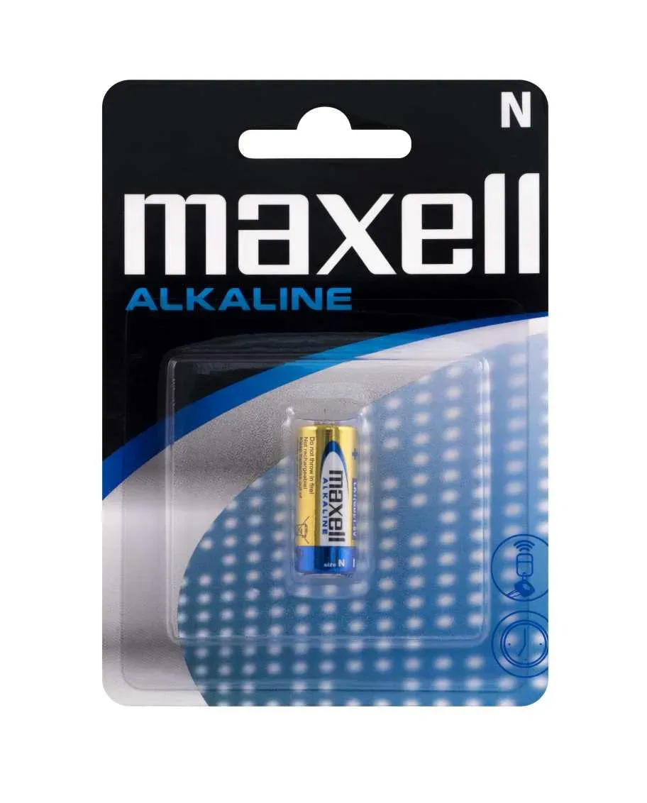 BATERI ALKALINE MAXELL LR1 1PK BLISTER