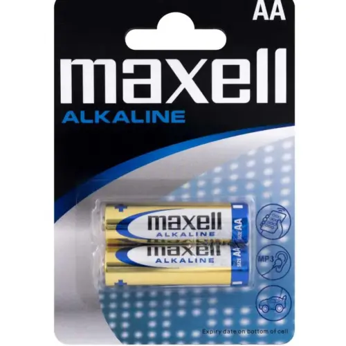 BATERI ALKALINE MAXELL LR6 2PK BLIST