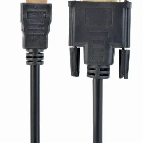 GEMBIRD HDMI to DVI male-male cable with gold-plated connectors, 1.8m, bulk package | CC-HDMI-DVI-6