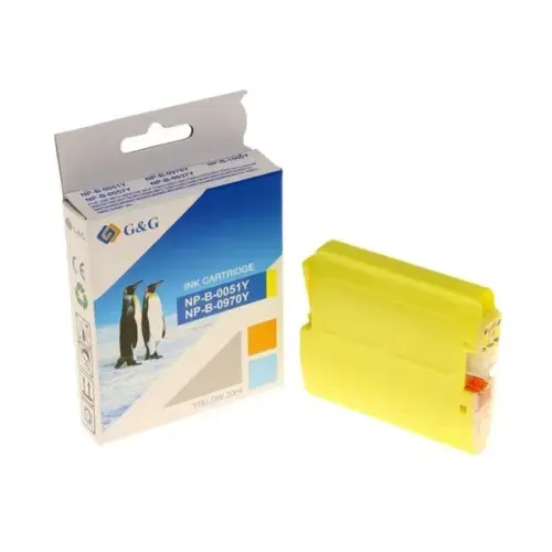Kartrixhe Brother NP-B-0051Y/1000Y/970Y G&G (12ml)