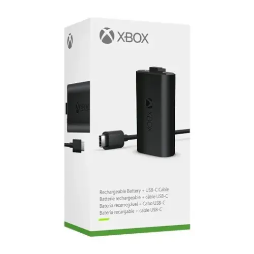 Kit Play & Charge Xbox Series X Microsoft - Bateri të Ri-karikueshme