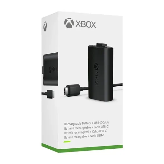 Kit Play & Charge Xbox Series X Microsoft - Bateri të Ri-karikueshme