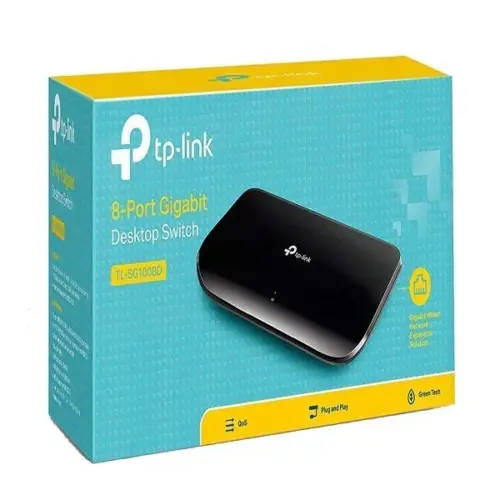 Switch Tp-link Tl-sg1008d 8-porta Gigabit