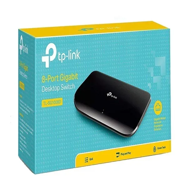 Switch Tp-link Tl-sg1008d 8-porta Gigabit