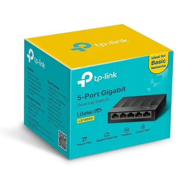 Switch Tp-link Ls1005g Litewave 5-port Gigabit Desktop