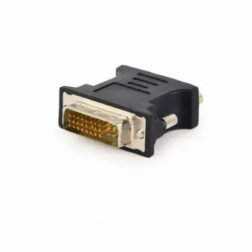 Përshtatës GEMBIRD DVI-A (mashkull) në VGA 15-pin HD (femër) | A-DVI-VGA-BK
