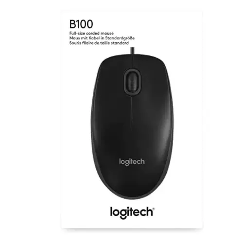 Mouse Logitech B100 Optical USB OEM