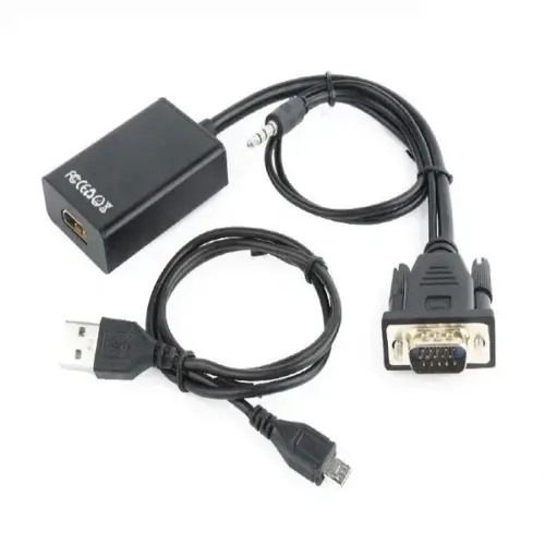 Adaptor GEMBIRD VGA në HDMI, 0,15 m | A-VGA-HDMI-01