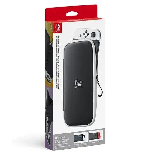 Carrying Case & Screen Protector Nintendo Switch OLED