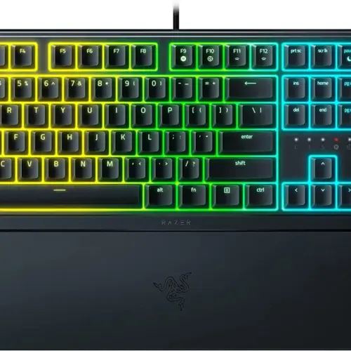 Keyboard , Razer Ornata V3 , Low profile Mecha Membrane Switches , Black