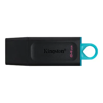 USB KINGSTON DT EXODIA 64GB USB 3.0 USB3.2 GEN1, BLACK+TEAL