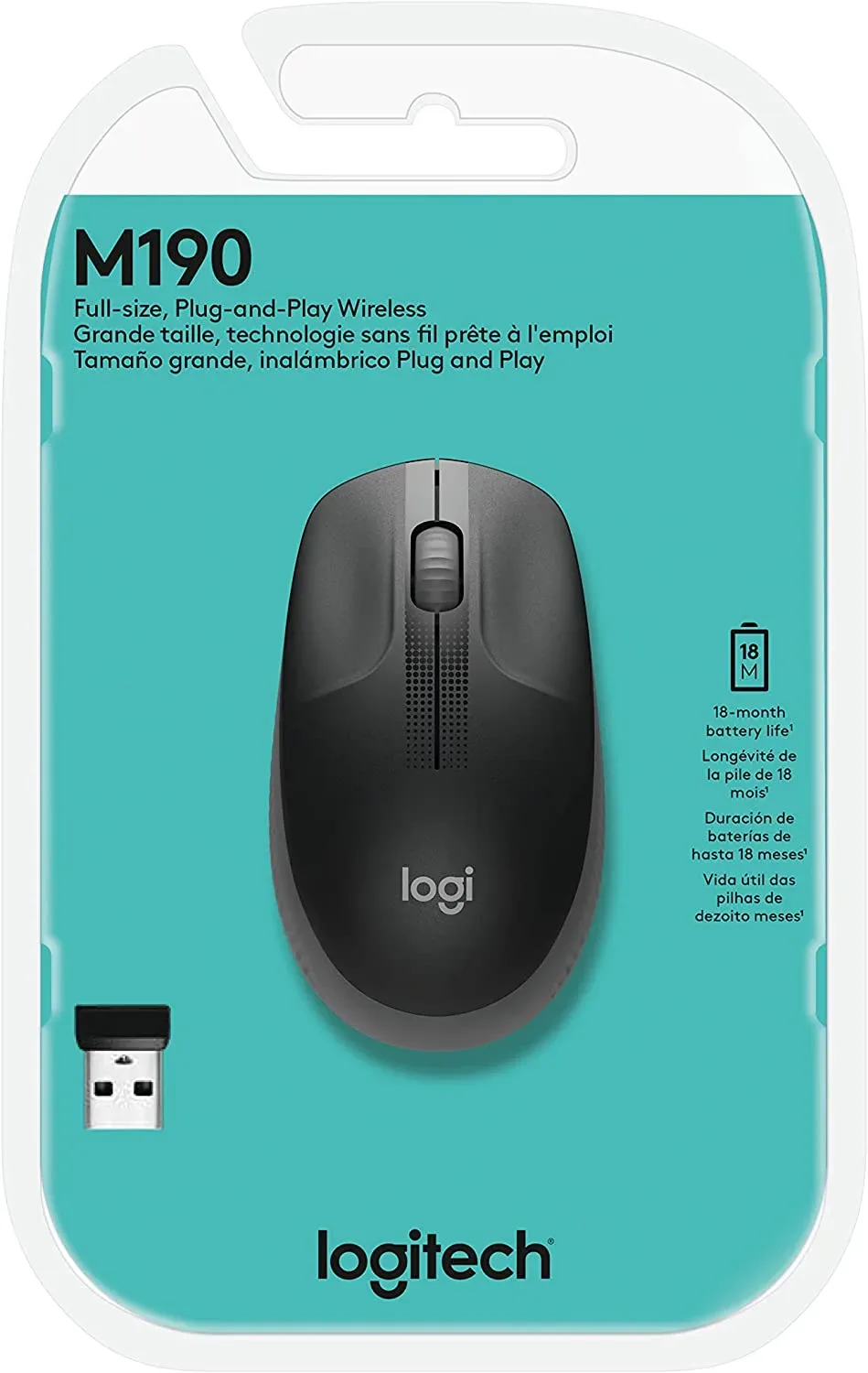 Mouse Logitech M190 Wireless