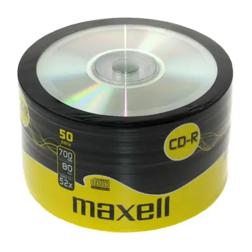 DISC-CD Maxell CD-R 80 52X 50 SHRINK