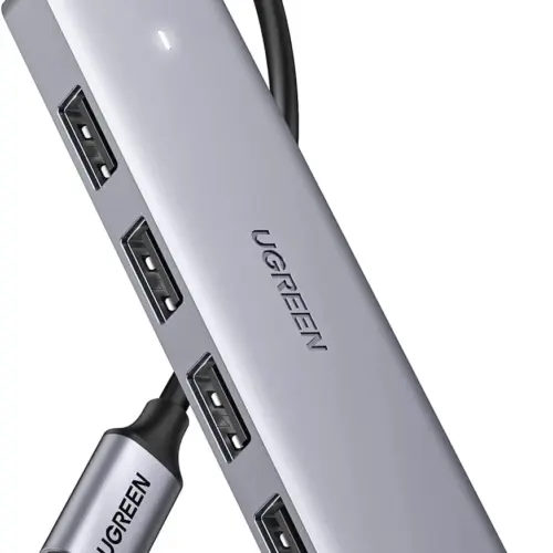 UGREEN 4-PORT USB3.0 HUB WITH USB-C POWER SUPPLY