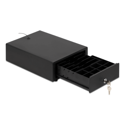 ZIMP CASH DRAWER 250 | BLACK | 25 x 32 x 10 Cm | 24 V