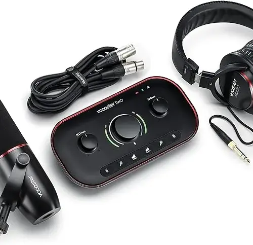 Studio Focusrite Vocaster Two, Podcasting Kit