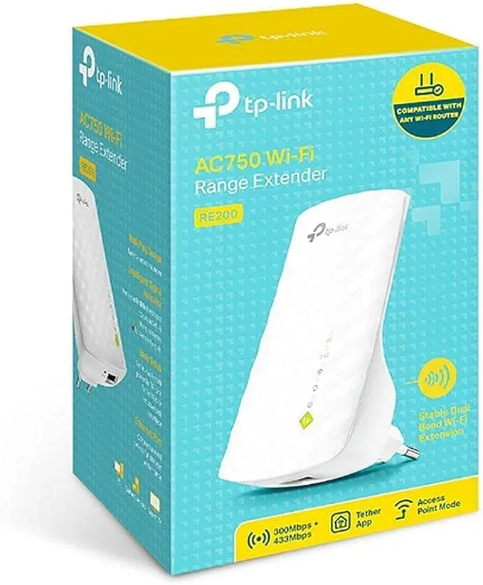EXTENDER TP-LINK RE200 AC750 Wi-Fi