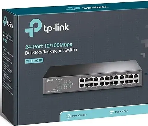 SWITCH TP-LINK TL-SF1024D 24-port 10/100M