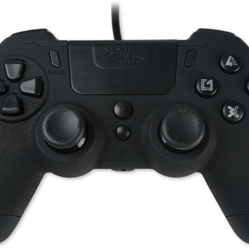 leve PS4 Steelplay SlimPack Wired Black