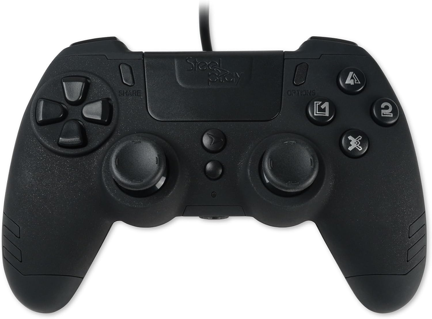 leve PS4 Steelplay SlimPack Wired Black