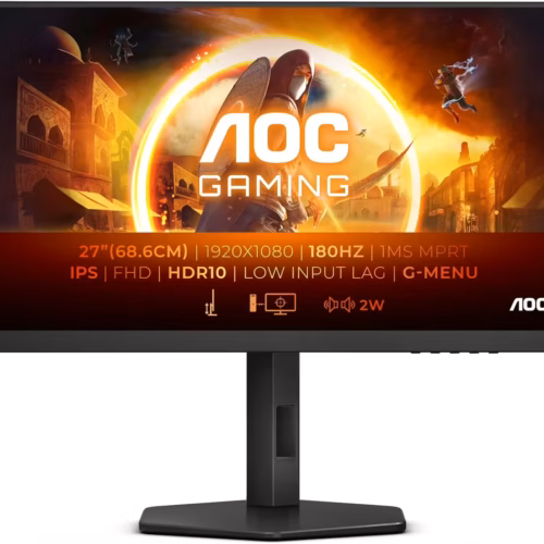 Monitor Gaming AOC 27G4X - 27 Inch FHD, 180Hz, IPS, 1ms GtG
