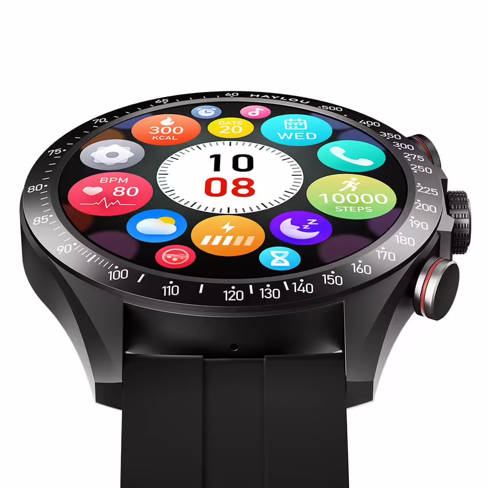 SmartWatch Haylou Solar PRO IPX8 Waterproof Black Solar Pro/LS18-BK - Image 3