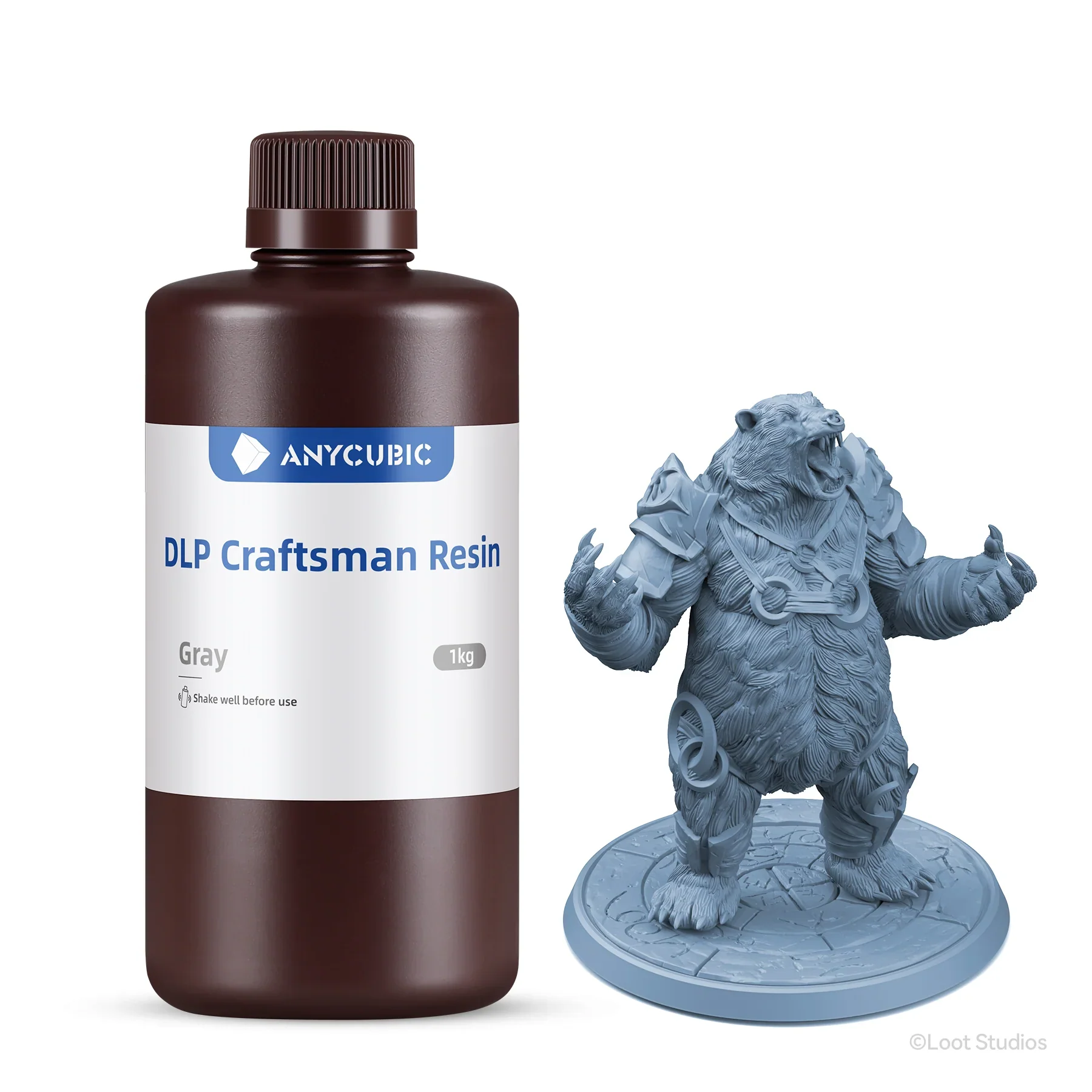 Resin Anycubic DLP Craftsman 1kg Gray