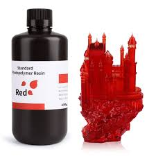 Resin Elegoo Standard 1kg Clear Red