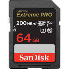 Kartë Memorie SanDisk Extreme PRO SD 64GB