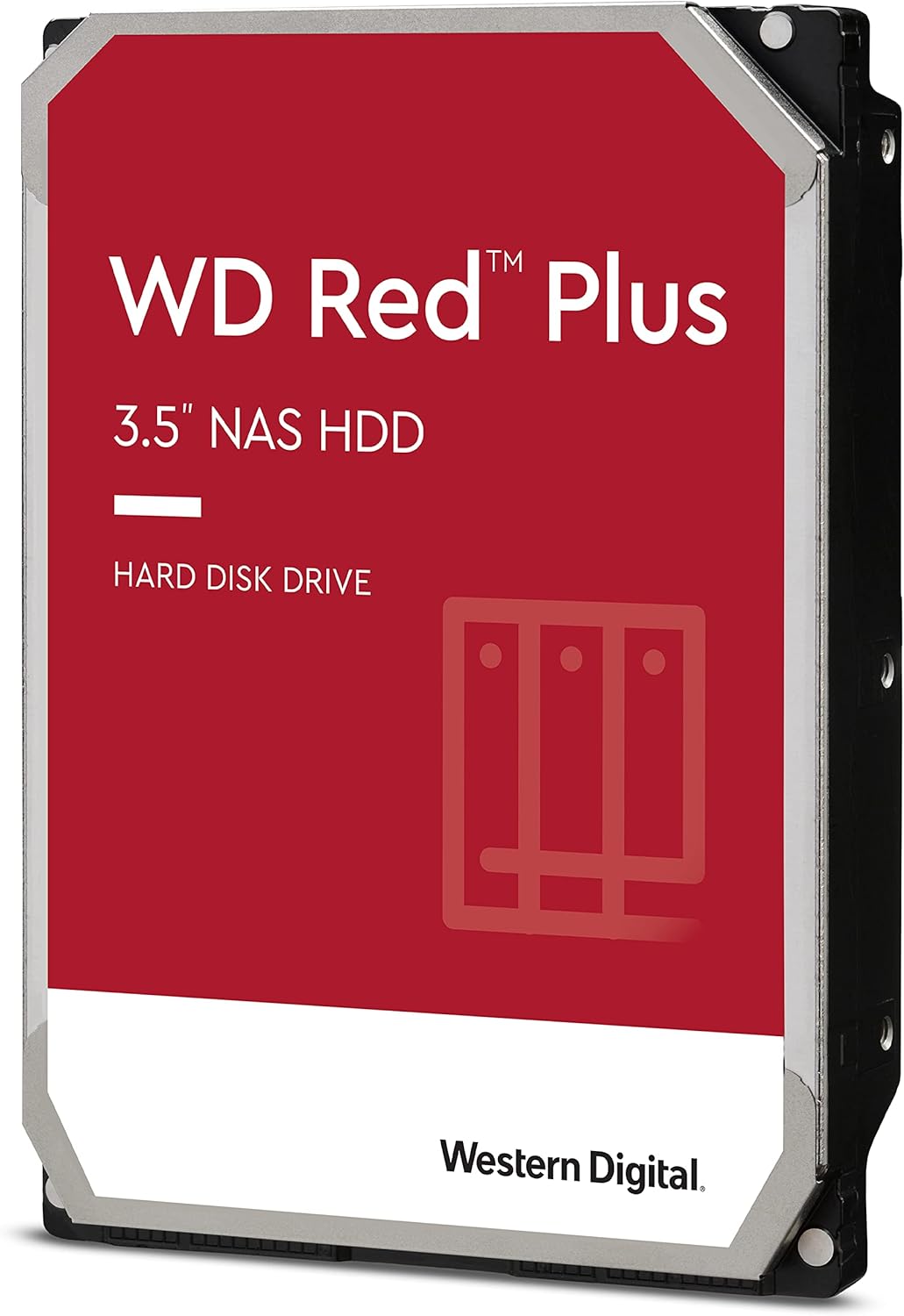 Western Digital 6TB WD Red Plus NAS Internal Hard Drive HDD