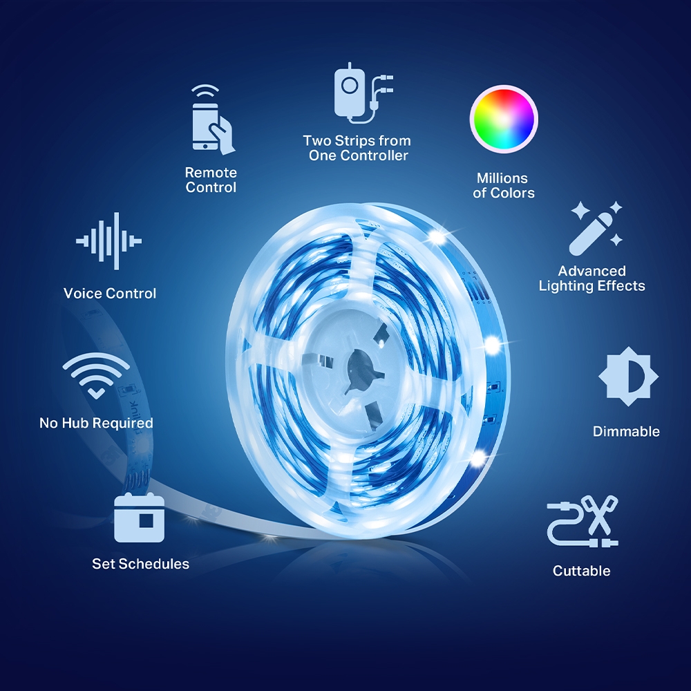 Shirit LED inteligjent TP-Link Tapo L900-10 RGB 10m Wi‑Fi - Image 2
