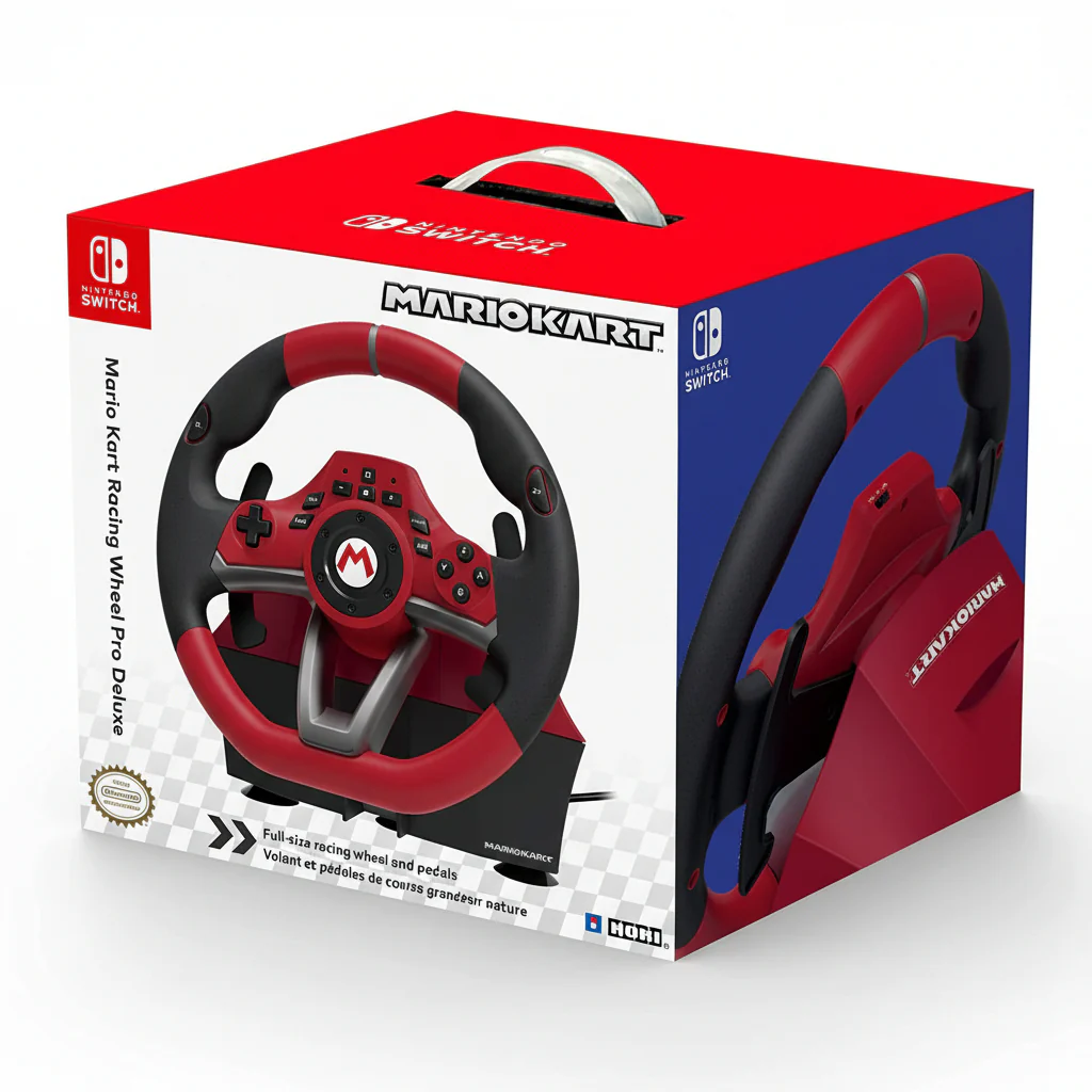 Wheel Nintendo Switch Hori Mario Kart Racing Pro Deluxe