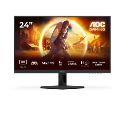 Monitor AOC Gaming 24G4HRE | 24 inch Full HD monitor, 200 Hz,HDR10