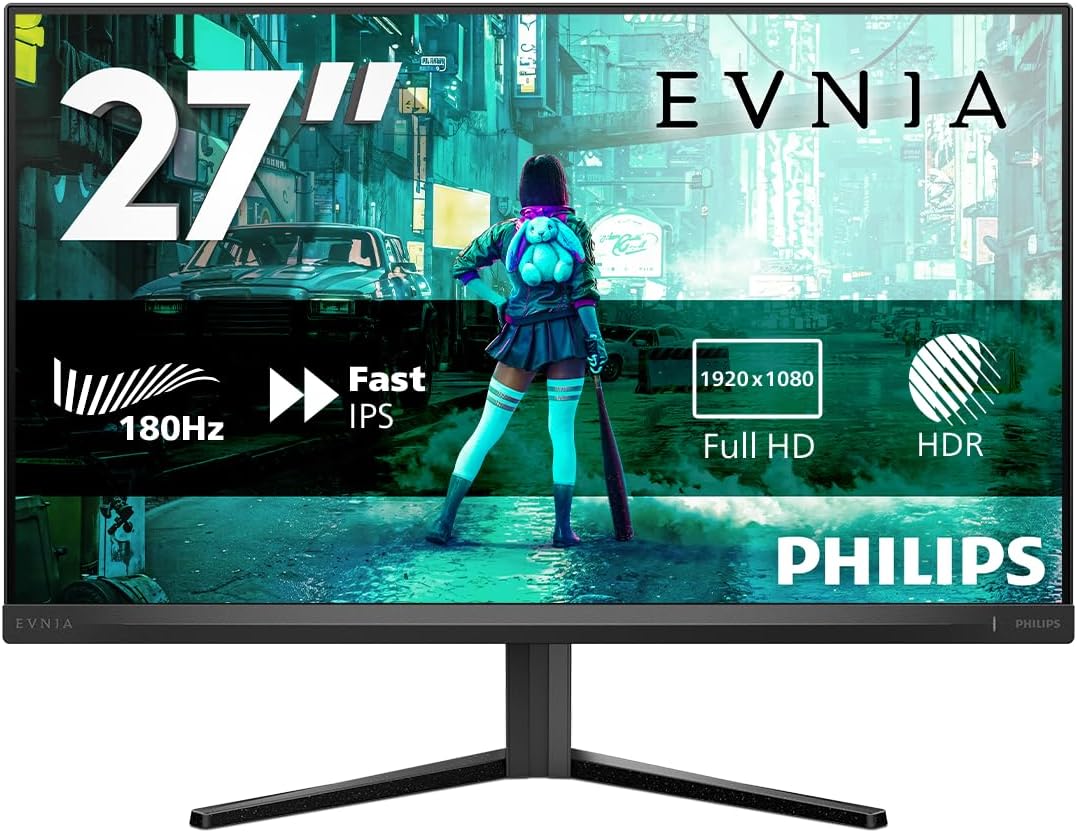 Monitor Gaming Philips Evnia 3000 27M2N3200S 27” Full HD 180Hz