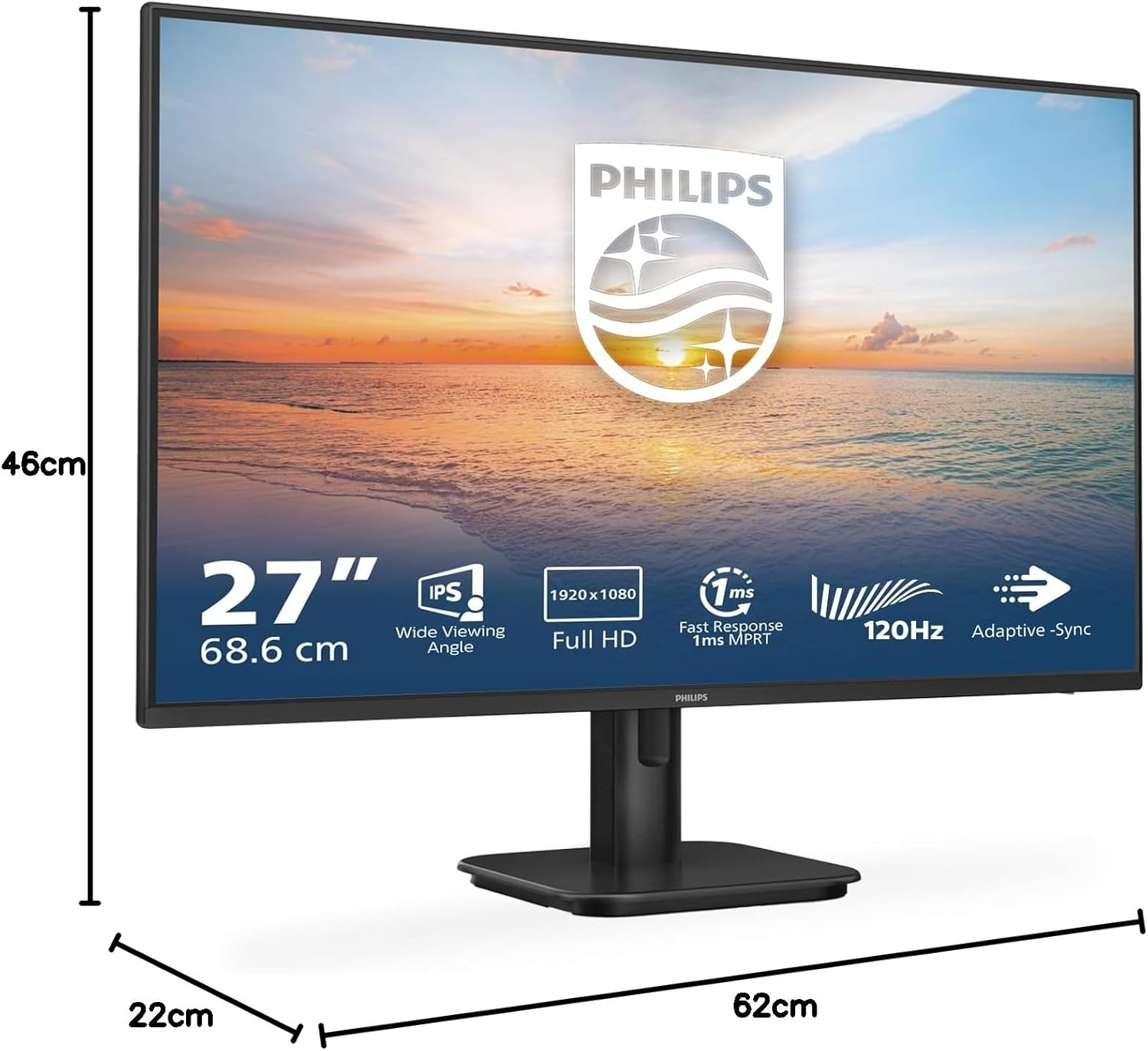 Monitor Philips 27E1N1100A/00 27” Full HD - Image 2