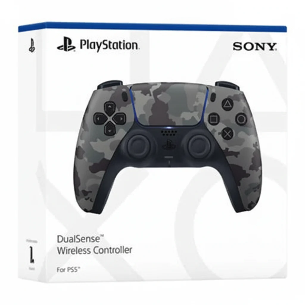 Kontroller PS5 Sony Dualsense Wireless Grey Camouflage
