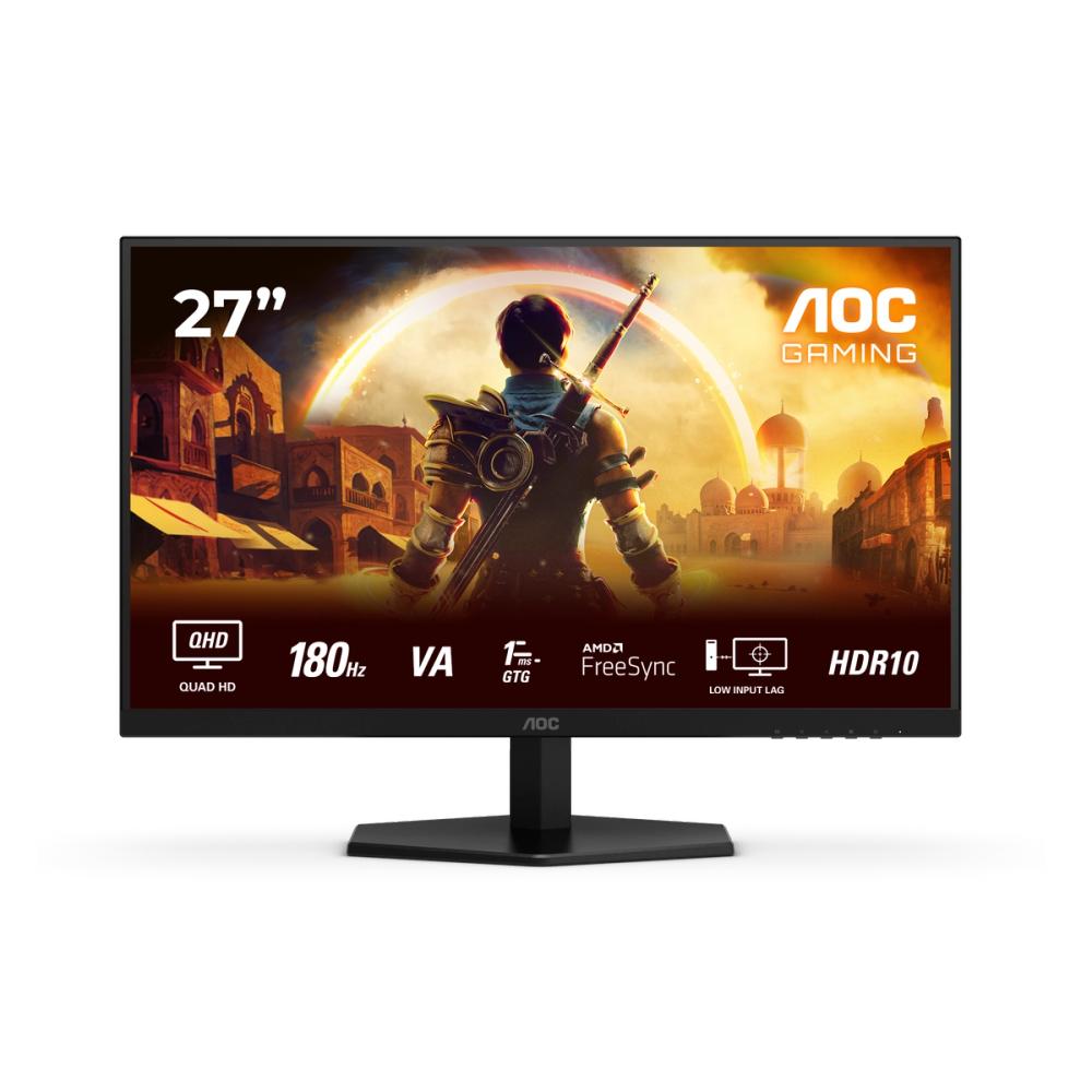 Monitor Gaming AOC Q27G42XNE | 27 inch Quad HD monitor, 2K, 180 Hz, FreeSync Prem., HDR10