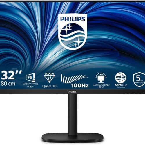 Monitor Philips 32B2N3500/00 31.5” IPS 2K Quad HD 100Hz