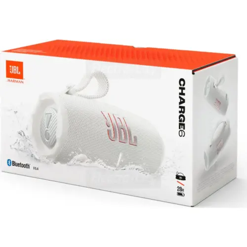 Bluetooth Speaker JBL Charge 6 Portable White