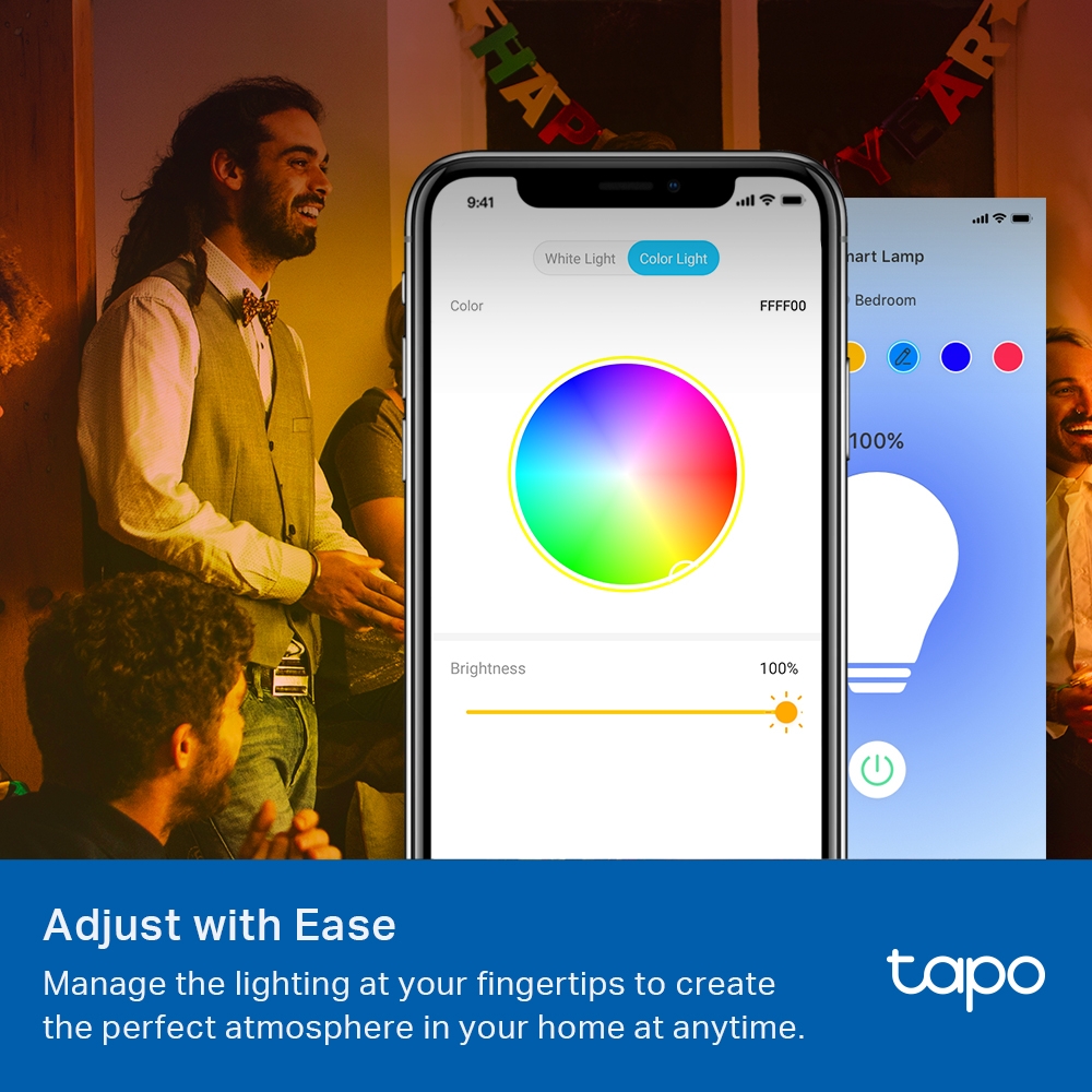 Llambë inteligjente TP-Link Tapo L530E RGB Wi‑Fi E27 - Image 3