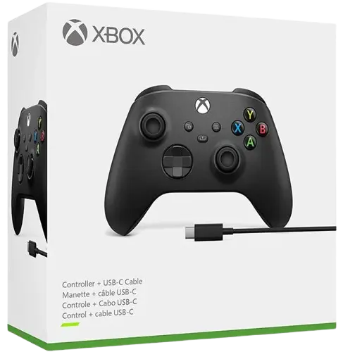 Kontroller Microsoft Xbox , V2 , Bluetooth / USB-C , Android , PC , Xbox Series S/X , iOS , Black