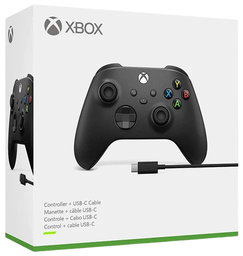 Kontroller Microsoft Xbox , V2 , Bluetooth / USB-C , Android , PC , Xbox Series S/X , iOS , Black