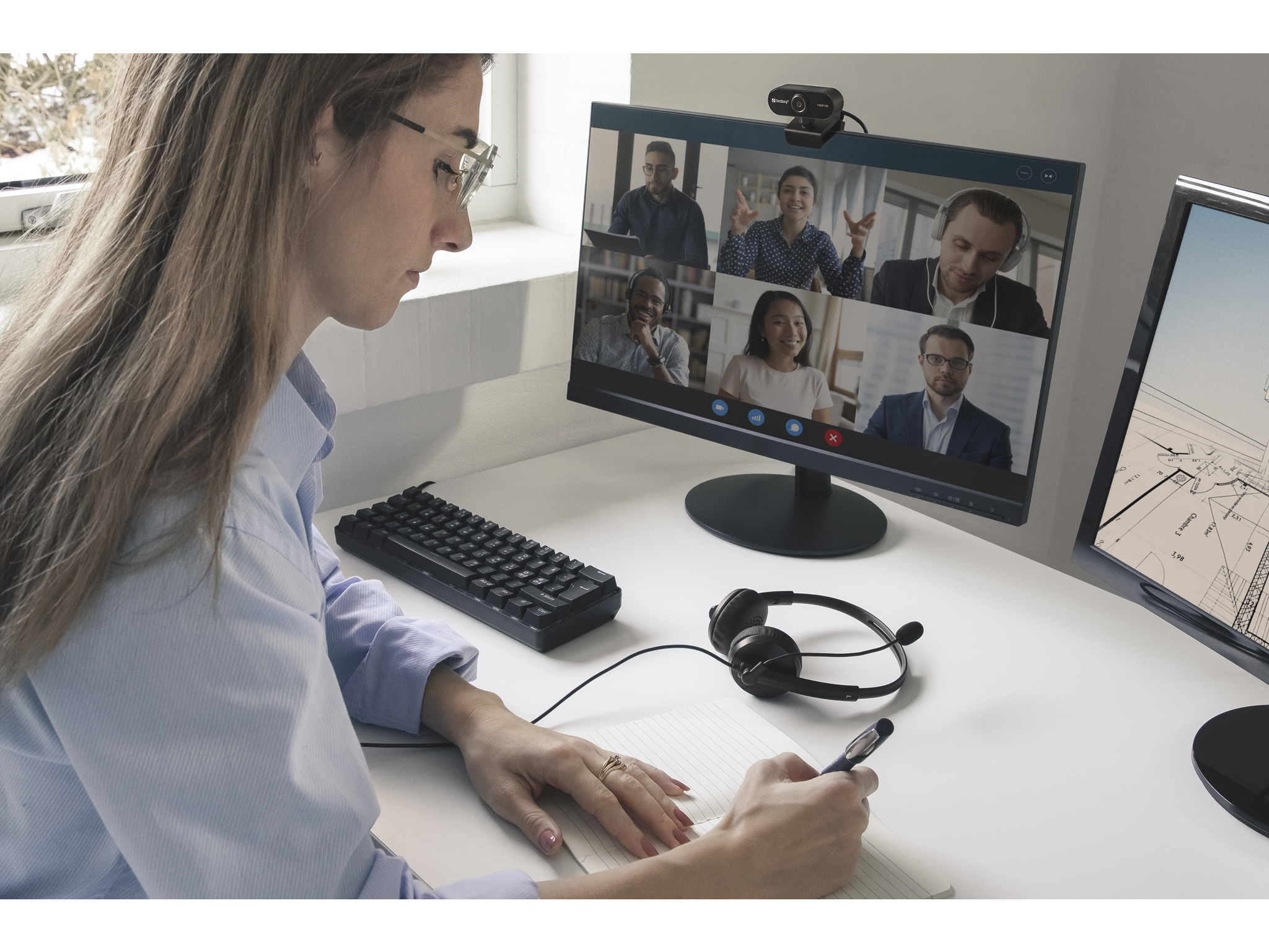 Sandberg USB Webcam Flex 1080P HD - Image 4