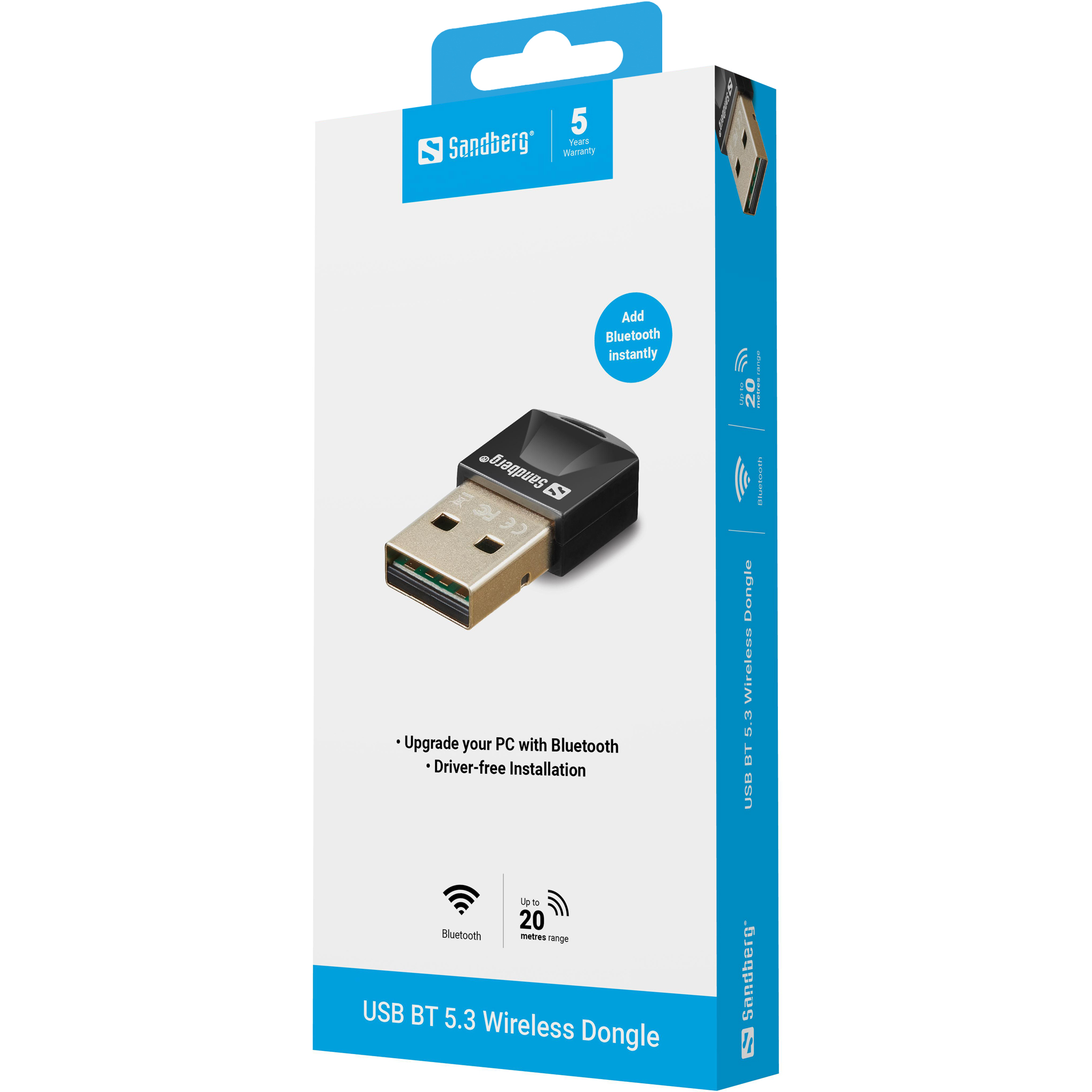 Sandberg USB BT 5.3 Wireless Dongle - Image 5