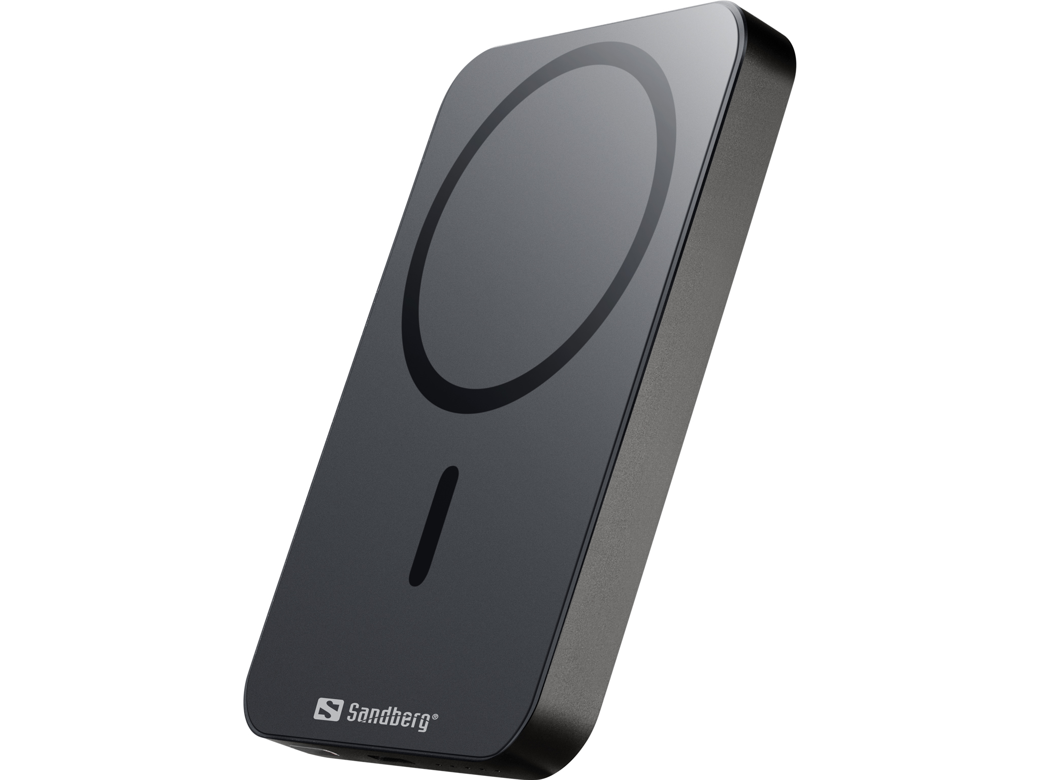 Sandberg Magnet Wireless Powerbank 5000 ALU - Image 2