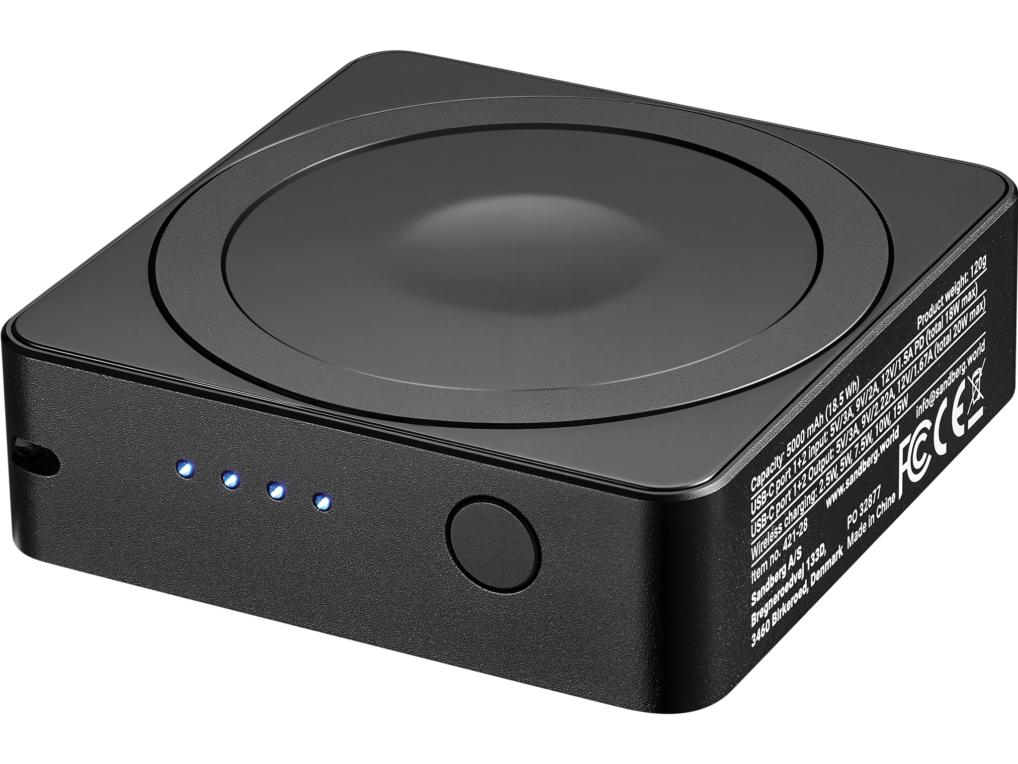 Sandberg 3in1 Magnet Powerbank 5000 - Image 2